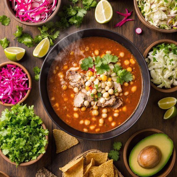 Pozole at Tlaquepaque